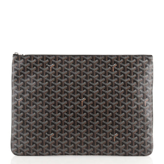 Goyard Senat Zip Pouch Coated Canvas GM
