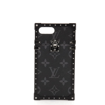 Louis Vuitton Eye Trunk Phone Case Monogram Eclipse Canvas iPhone 7 Plus