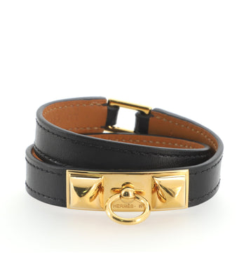 Hermes Rivale Double Tour Bracelet Leather
