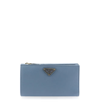 Prada Bifold Snap Wallet Saffiano Leather Long