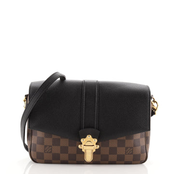 Louis Vuitton Clapton Handbag Damier and Leather PM