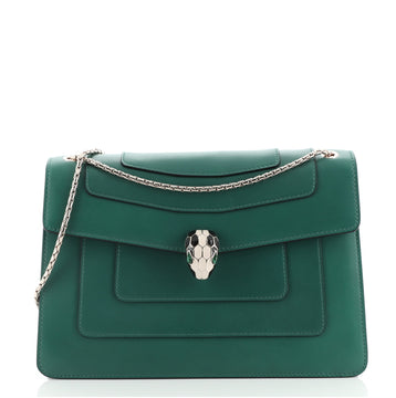 Bvlgari Serpenti Forever Shoulder Bag Leather Medium