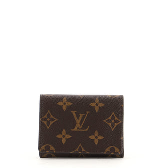 Louis Vuitton Envelope Business Card Holder Monogram Canvas
