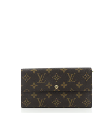 Louis Vuitton Vintage Sarah Wallet Monogram Canvas