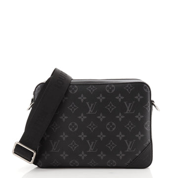 Louis Vuitton Trio Messenger  Bag Monogram Eclipse and Reverse Monogram Eclipse