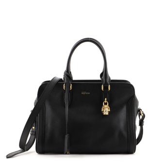 Alexander McQueen Padlock Zip Around Tote Leather Small