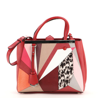 Fendi 2Jours Bag Mixed Media Petite
