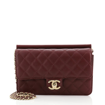 Chanel Crossing Times Flap Bag Quilted Lambskin Medium