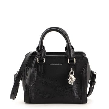 Alexander McQueen Padlock Zip Around Tote Leather Mini