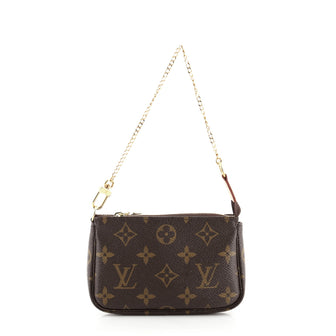 Louis Vuitton Pochette Accessoires Monogram Canvas Mini