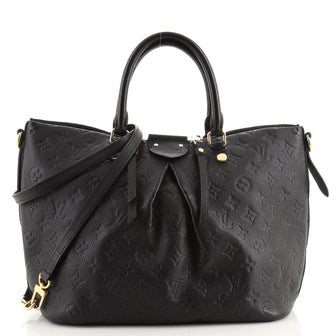 Louis Vuitton Mazarine Handbag Monogram Empreinte Leather MM