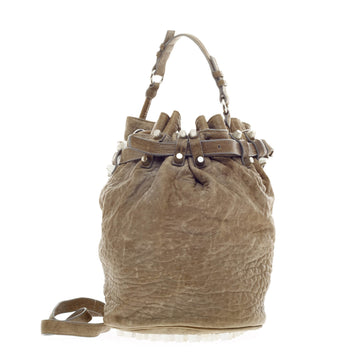Alexander Wang Diego Bucket Leather & Other Studs