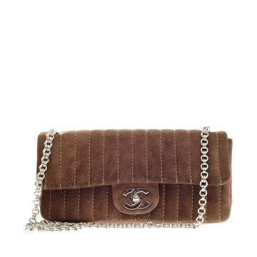 Chanel Mademoiselle Vertical Suede Small 