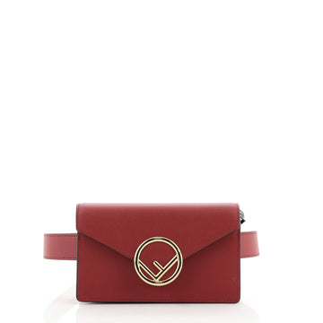 Fendi Logo Convertible Belt Bag Leather