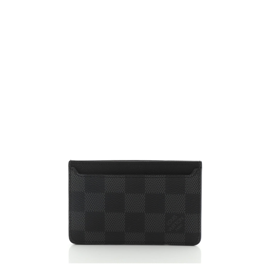 Louis Vuitton Neo Porte-Cartes Card Holder Damier Graphite Black