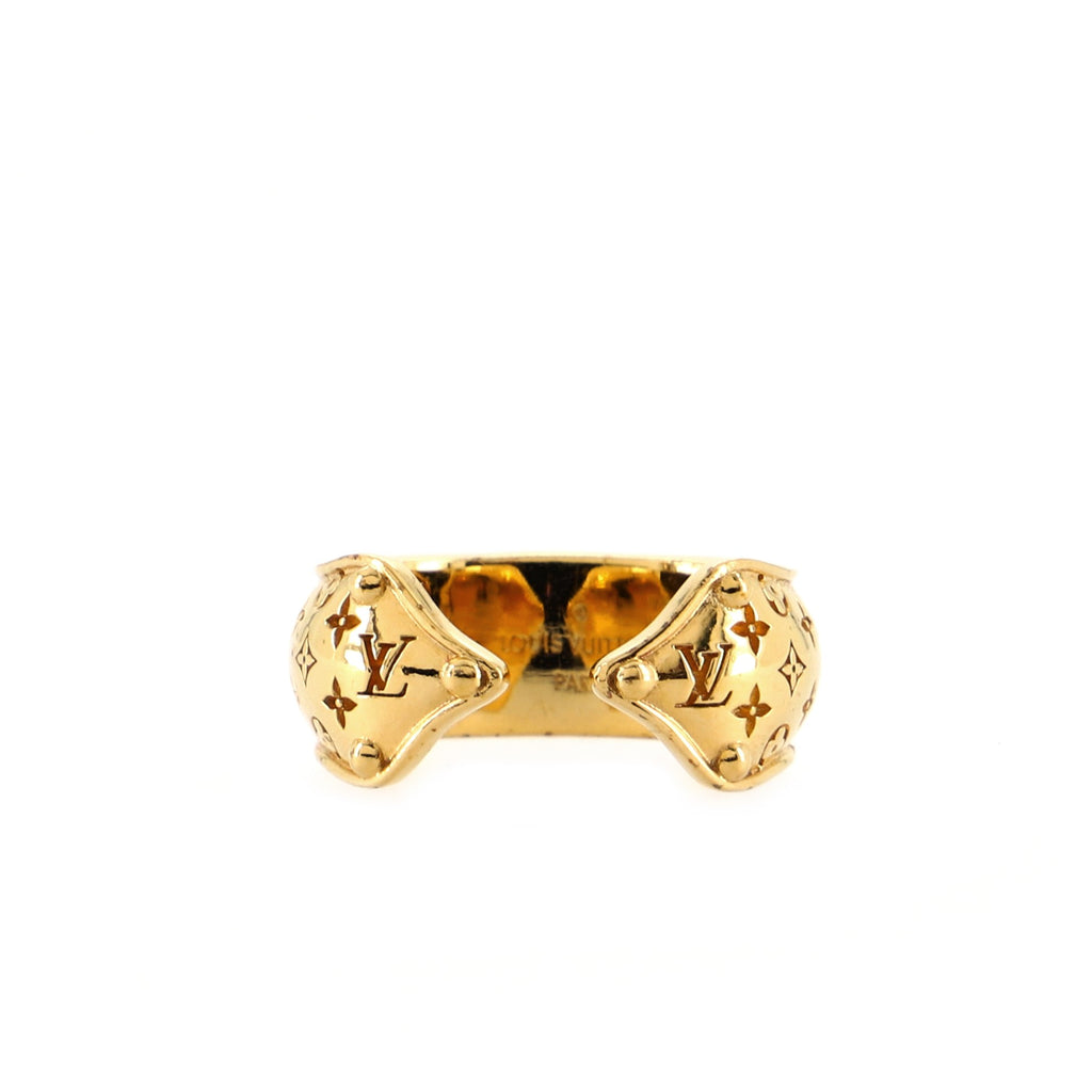 Louis Vuitton Nanogram Sweet Dreams Ring Metal Gold 759112