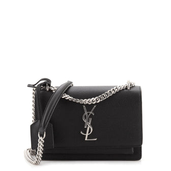 Saint Laurent Sunset Crossbody Bag Leather Medium