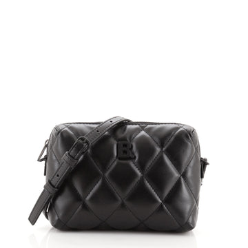Balenciaga Touch B. Camera Bag Quilted Leather XS