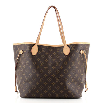 Louis Vuitton Neverfull Tote Monogram Canvas MM