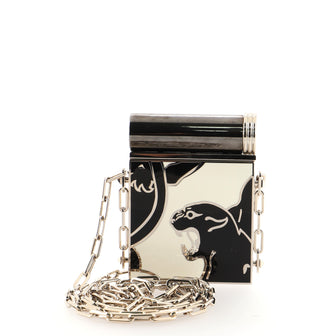 Valentino Lipstick Holder and Mirror Minaudiere Metal and Enamel