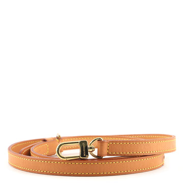 Louis Vuitton Adjustable Shoulder Strap Vachetta Leather 18mm