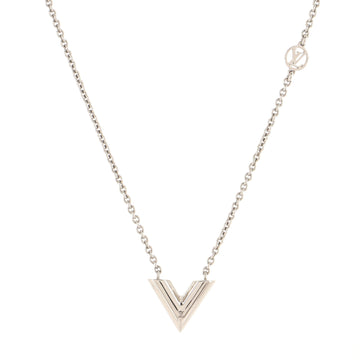 Louis Vuitton Essential V Supple Necklace Metal