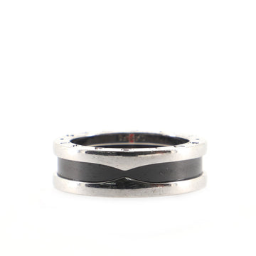 Bvlgari Save the Children One Band Ring Sterling Silver and Ceramic