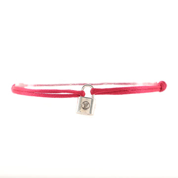 Louis Vuitton UNICEF X Virgil Abloh Lockit Bracelet Cord and Sterling Silver