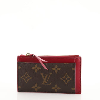 Louis Vuitton Zipped Card Holder NM Monogram Canvas