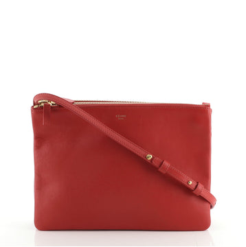 Celine Trio Crossbody Bag Leather Large