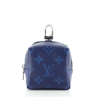 Louis Vuitton Box Pouch Bag Charm and Belt Charm Monogram