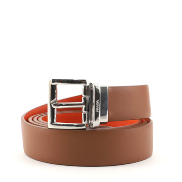 Prada Buckle Belt Leather Thin