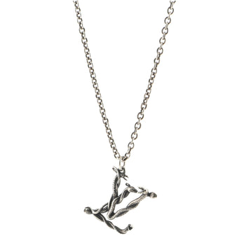 Louis Vuitton LV Snake Pendant Necklace Metal