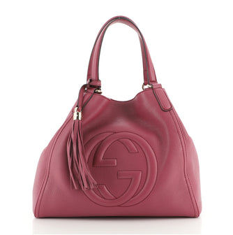 Gucci Soho Shoulder Bag Leather Medium
