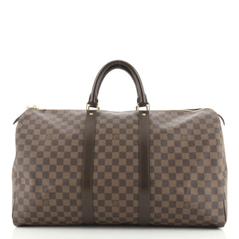 Louis Vuitton Keepall Bag Damier 50