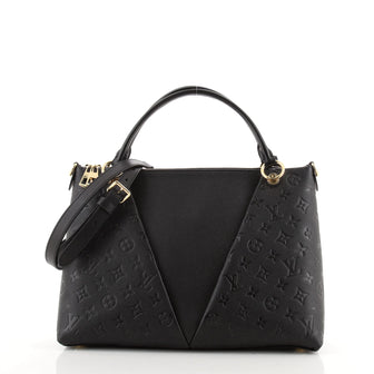 Louis Vuitton V Tote Monogram Empreinte Leather MM