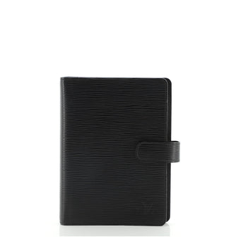 Louis Vuitton Ring Agenda Cover Epi Leather MM