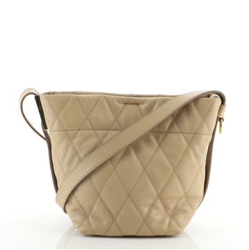 Givenchy GV Bucket Bag Quilted Leather Mini