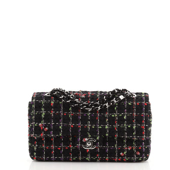 Chanel Ladybug Flap Bag Tweed Medium