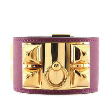 Hermes Collier de Chien Bracelet Leather