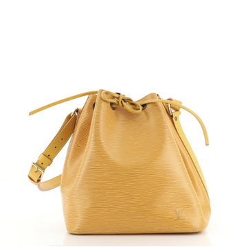 Louis Vuitton Petit Noe Handbag Epi Leather