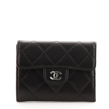Chanel Classic Flap Card Case Quilted Lambskin
