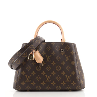 Louis Vuitton Montaigne Handbag Monogram Canvas BB
