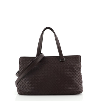 Bottega Veneta 2-Pocket Convertible Tote Intrecciato Nappa Medium