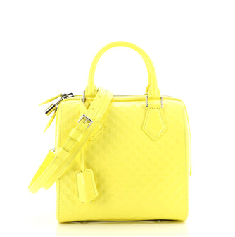Louis Vuitton Yellow Speedy Cube PM