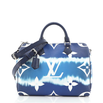 Louis Vuitton Speedy Bandouliere Bag Limited Edition Escale Monogram Giant 30