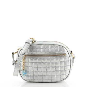 Celine C Charm Camera Bag Quilted Leather Small