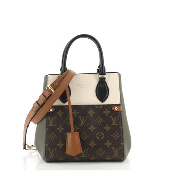 Louis Vuitton Fold Tote Monogram Canvas and Leather PM