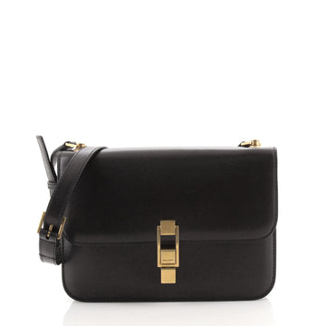 Saint Laurent Carre Satchel Leather Medium
