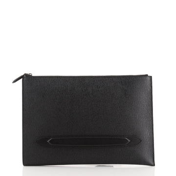Salvatore Ferragamo Revival Document Holder Leather Large